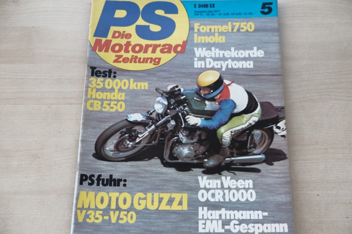 Deckblatt PS Sport Motorrad (05/1977)